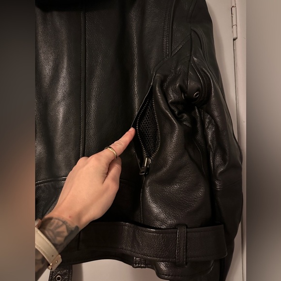 Wilson’s Leather Biker Jacket - Picture 8 of 14